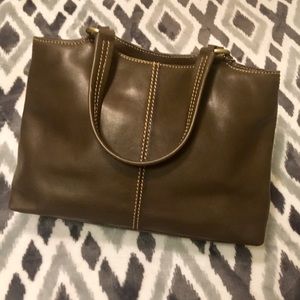Brown Leather Fossil Purse
